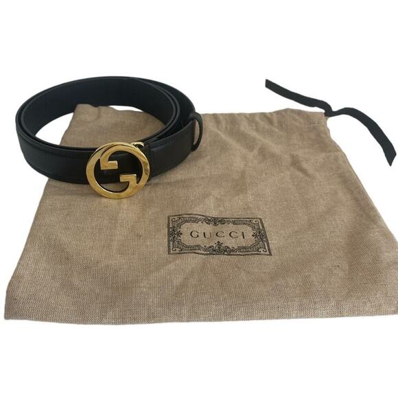 Gucci Blondie Belt in Black Leather - Dustbag Included - Picture 7 of 12